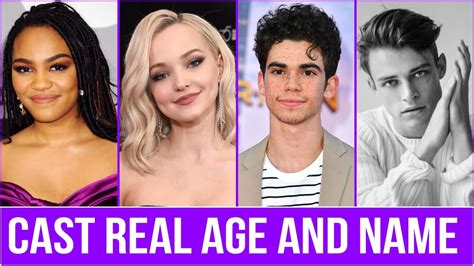 Descendants Cast Real Age and Name 2020 - YouTube