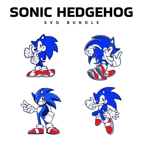 Sonic Hedgehog Svg Masterbundles