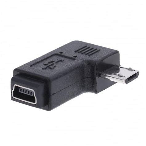 Chenyang Cy Degree Right Angled Mini Usb Female To Micro Usb Male