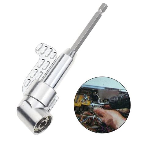 1 4 Inch 105 Degree Adjustable Angle Bit Driver Adapter Screwdriver