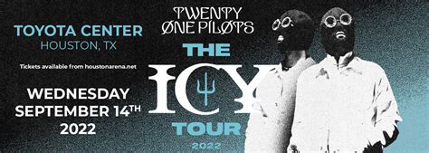 Twenty One Pilots The Icy Tour Tickets 14th September Toyota Center