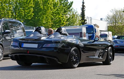 Four Mercedes Benz Slr Stirling Moss Models Caught Strolling Through