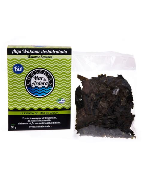 Wakame Premium Deshidratado Mar De Ardora Algas De Galicia