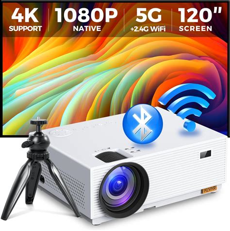 Mini Proyector Con Wifi G Y Bluetooth Alvar L Ansi Nativo