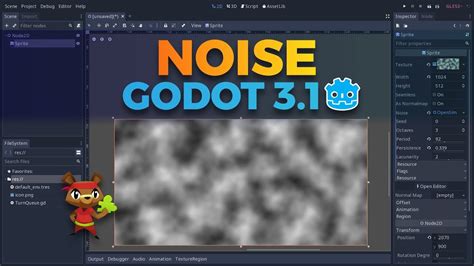 Intro To Procedural Levels In Godot Perlin Noise Tutorial Youtube