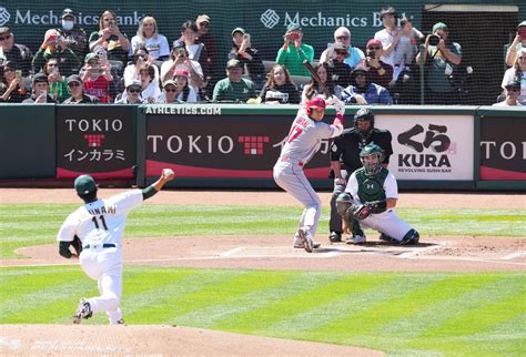 大谷翔平vs藤浪晋太郎 第2打席で左越え適時打 藤浪は8失点初黒星 メジャー初対決／詳細 Mlbライブ速報写真ニュース 日刊スポーツ