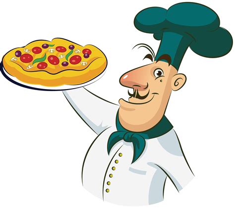 Pizza Chef Cooking Clip Art Pizza Chef Clipart Png Transparent Png