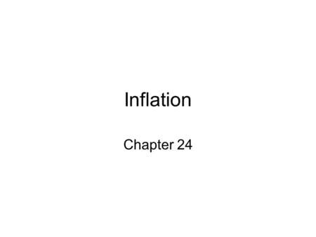 Inflation Deflation And The Phillips Curve Inflation Deflation Ppt