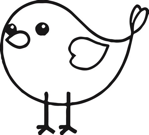 Printable Bird Coloring Pages