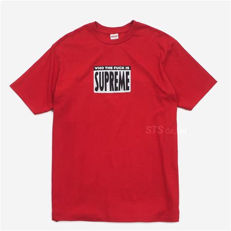 であれば Supreme Supreme Who The Fuck Teeの通販 By 6th｜シュプリームならラクマ カットソー