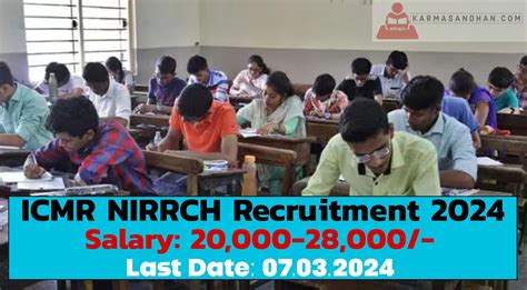 ICMR NIRRCH Recruitment 2024 Apply For Technical Staff Posts