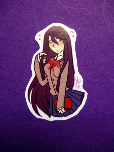 DDLC Stickers Doki Doki Literature Club Stickers Etsy