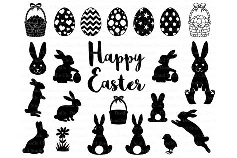 Easter Svg Easter Bunny Svg Easter Egg Svg Easter Basket 220647