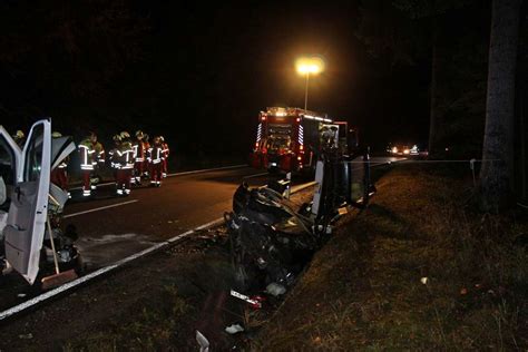 J Hriger Bei Unfall In Dobel Schwer Verletzt