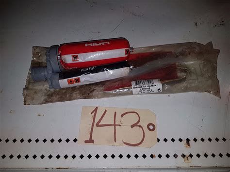 Hilti Hit-Hy 150 anchor Adhesive - Atelier STCG inc