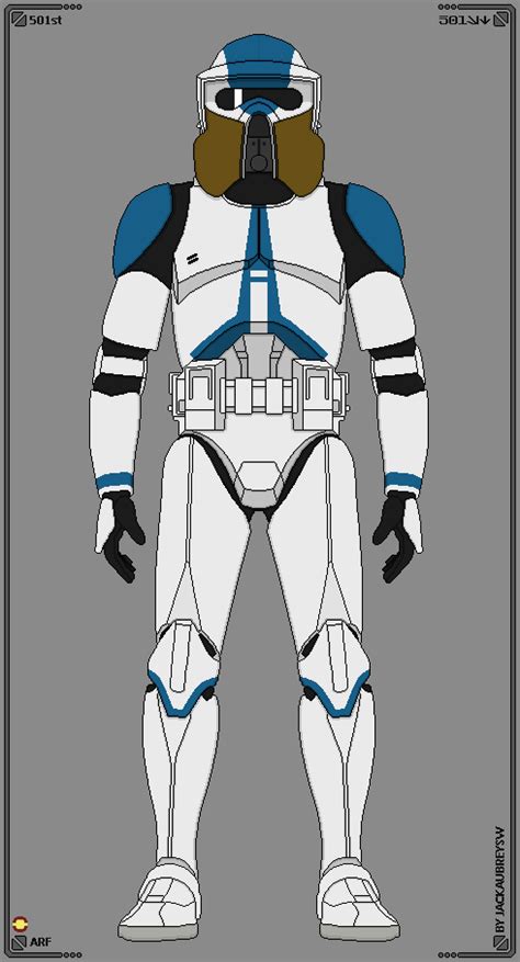 501st Legion Arf Trooper By Jackaubreysw Star Wars Characters