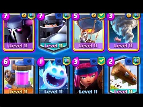 This Deck Is Boosted Pekka Mega Knight Deck In Clash Royale Youtube