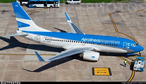 LV CAD Boeing 737 76N Aerolíneas Argentinas M R Aviation Ph