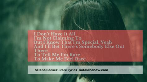 Selena Gomez Rare Lyrics » Noah's Digest