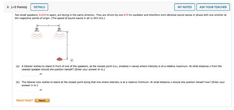 Solved 9 1 Points DETAILS MY NOTES ASK YOUR TEACHER A Chegg