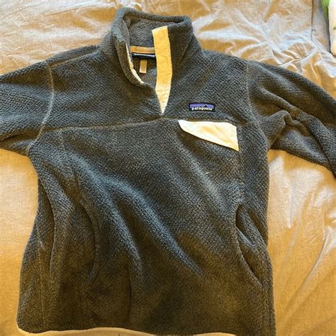 Patagonia Sweaters Womens Retool Snapt Fleece Pullover Poshmark