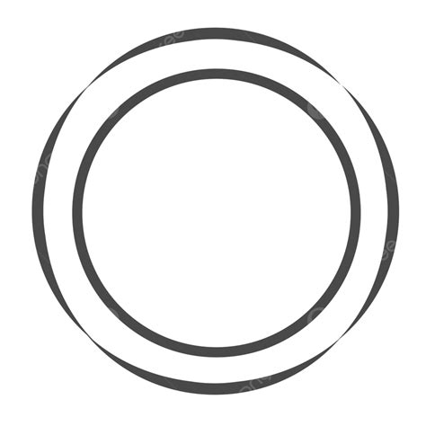 Grey Circle Icon Blank Bright Grey Round White PNG And Vector With