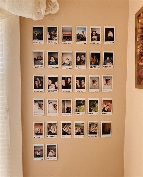 Polaroid Wall Polaroid Wall Wall Photo Wall