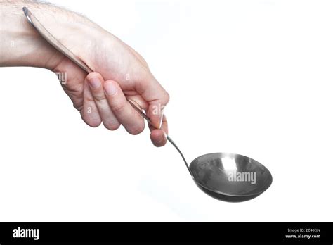 Holding Soup Ladle