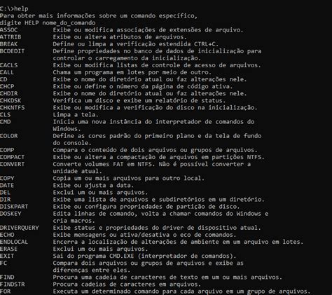 Comandos CMD Windows Confira A Lista Dos 21 Principais Insights