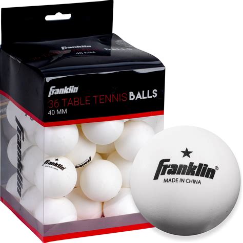 Franklin Sports Ping Pong Balls Official Size Weight