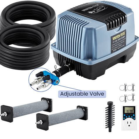 Pond Aeration Kit Koi Pond Aerator Pond Air Pump Up To 20000 Gallons