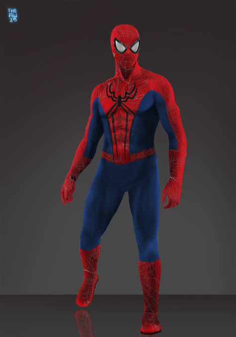 The Amazing Spider Man 2 Suit Redesign