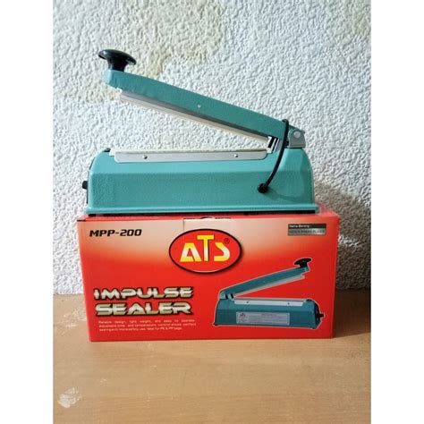 Jual Mesin Press Plastik Impulse Sealer 20 Cm ATS MPP 200 Body Besi