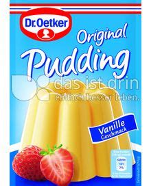 Dr Oetker Original Pudding Vanille Geschmack 91 0 Kalorien Kcal Und