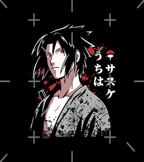 Polera Sasuke Uchiha Estampados Naruto