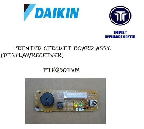 Daikin Ftkq Tvm Pcb Display Receiver Lazada Ph