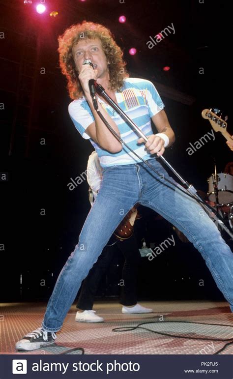 Lou Gramm Foreigner In March 1982 In Miami Usage Worldwide Stock