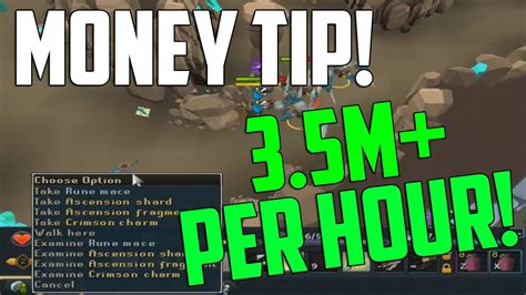 Runescape Mini Vlog Money Making Tip 35m Per Hour Commentary