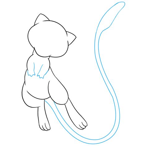 How To Draw Mew From Pokemon Really Easy Drawing Tutorial