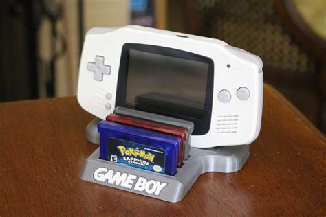 Game Boy Advance And Gba Cartridge Display Stand Multiple Options Available Etsy