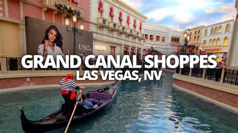 Exploring The Grand Canal Shoppes In Las Vegas Nevada Usa Walking Tour