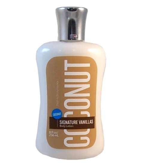 Bath & Body Works Coconut Signature Vanillas Body Lotion 236ml - Buy ...