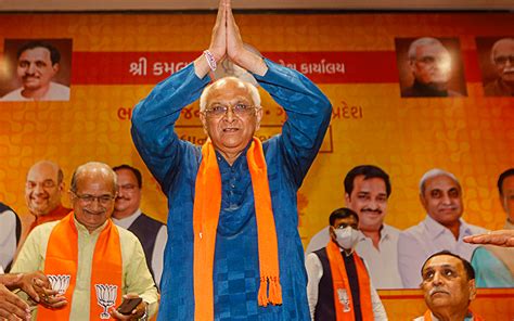 Bhupendra Patel To Take Over As 17th Gujarat Cm Today