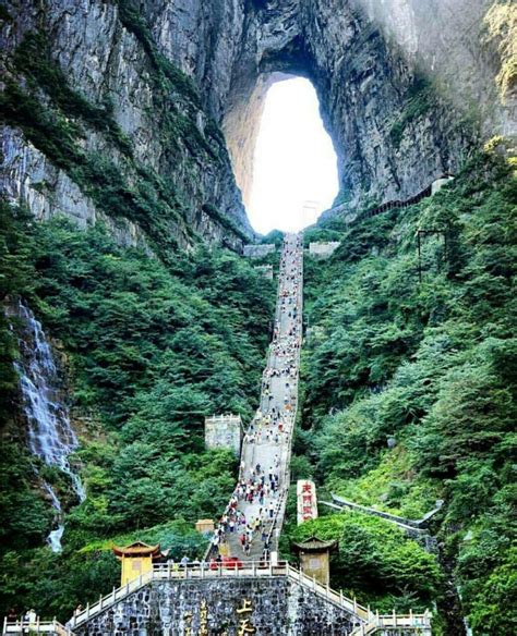 There’s an Actual Stairway to Heaven — With 999 Steps — in China - Hasan Jasim