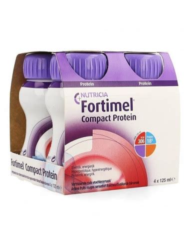 Fortimel Protein Botellas Ml Sabor Frutos Rojos