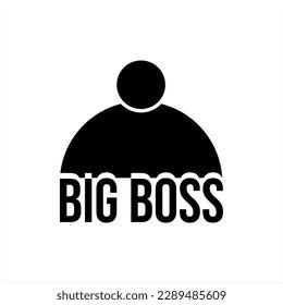 Big Boss Vector Logo Design Stock Vector (Royalty Free) 2289485609 | Shutterstock