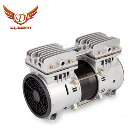 AC Double Piston Silent Oilless Air Compressor Motor Oil Free Air