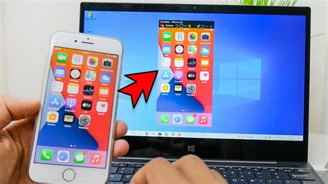 Comment Afficher L Cran D Un Iphone Sur Un Pc Youtube