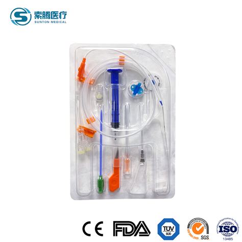 Sunton High Quality China Disposable Single Double Triple Lumen Cvc Kit