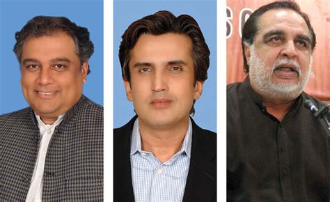 Ali Zaidi Khusro Bakhtyar And Imran Ismail Turn Their Back On Pti